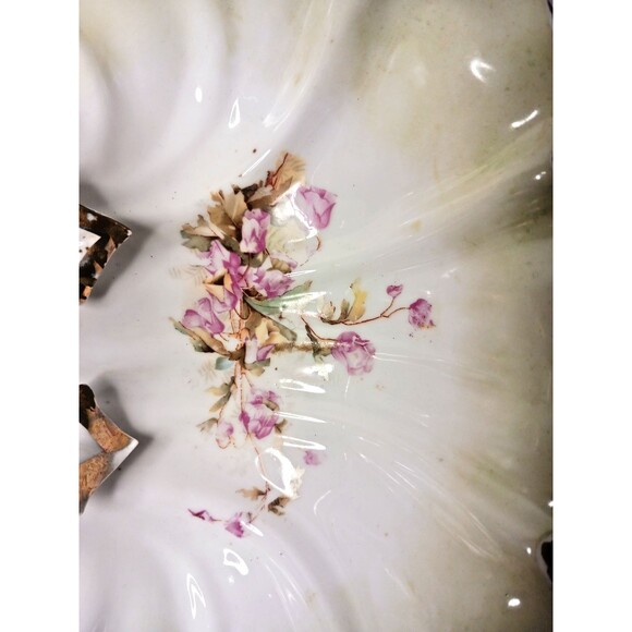 Joseph Schachtel J.S. Germany Antique Porcelain Lobster Dish Serving Platter - Picture 5 of 13